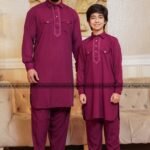 Sultan Father & Son Kabli Set – Deep Merun