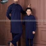 Traditional Style Kabli Set – Deep Blue