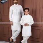 Traditional Style Kabli Set -White